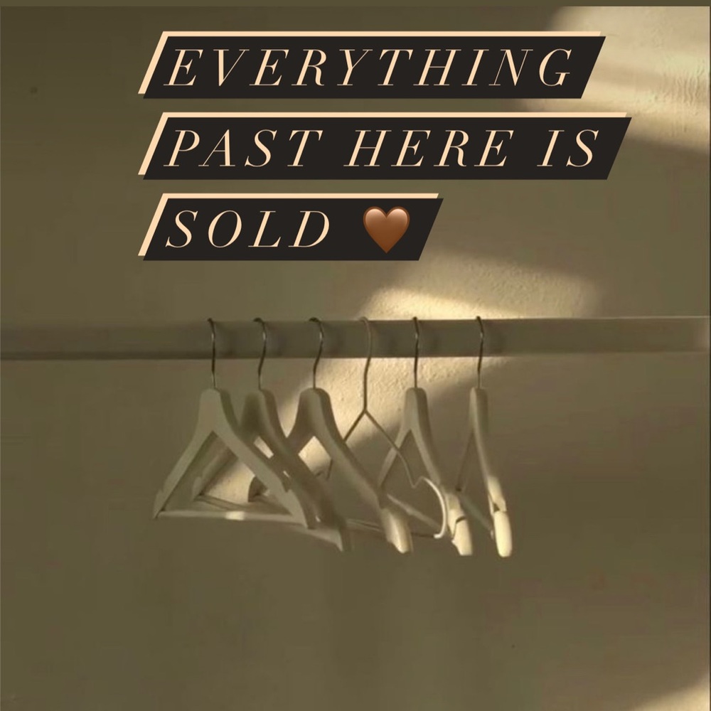 Sold items